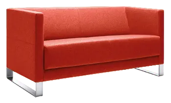 VELA - 2,5V, křeslo, látka VX EV 4 - látka cihlová